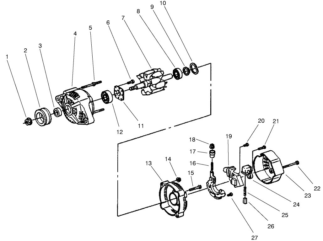 Alternator Assembly No. 98-9474
