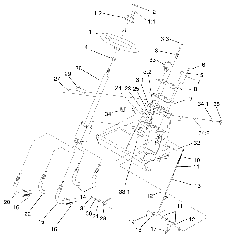 Steering Tower Assembly
