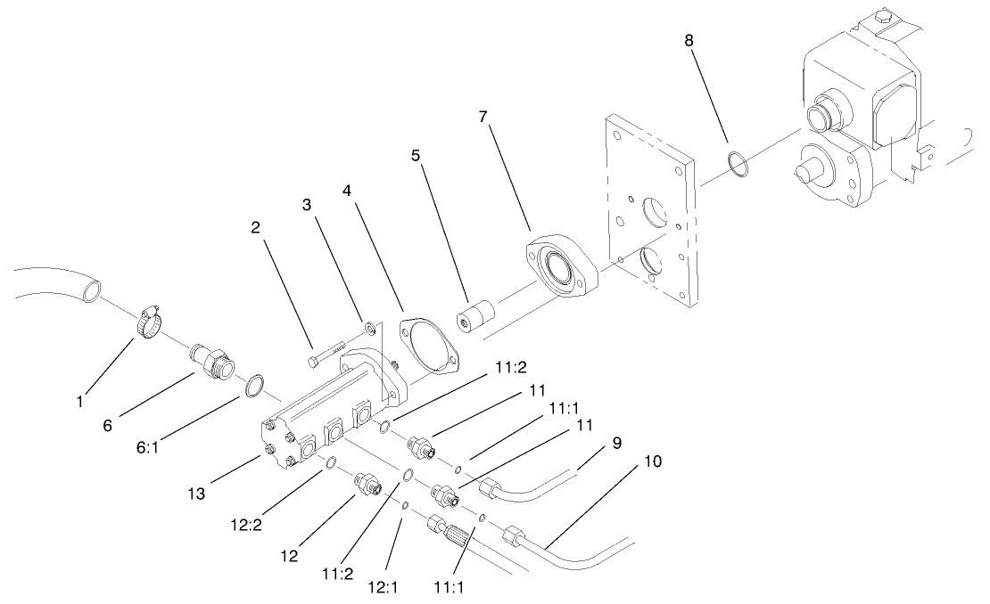 Gear Pump Installation Assembly