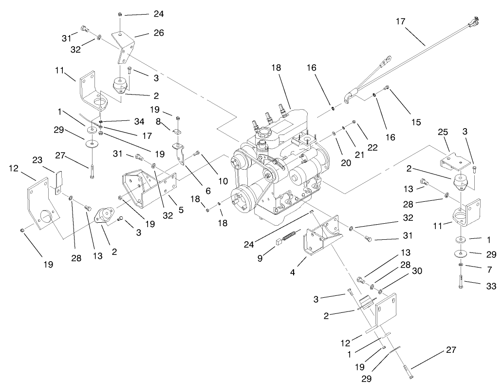 Engine Installation Assembly