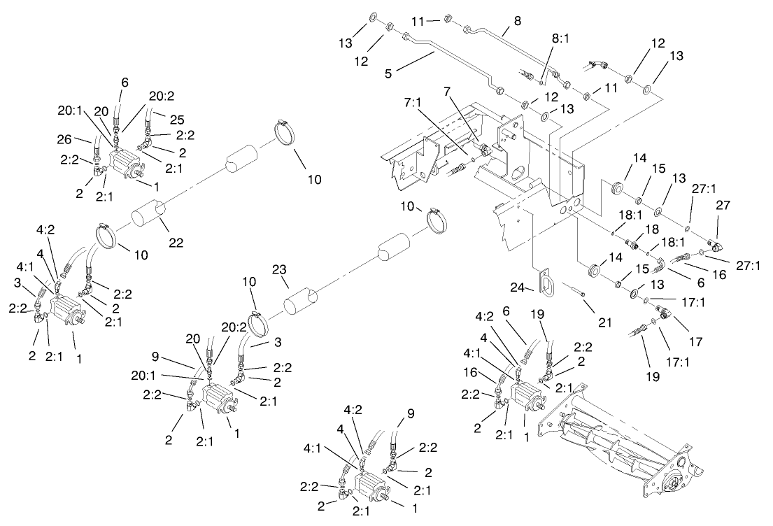 Reel Motors Assembly
