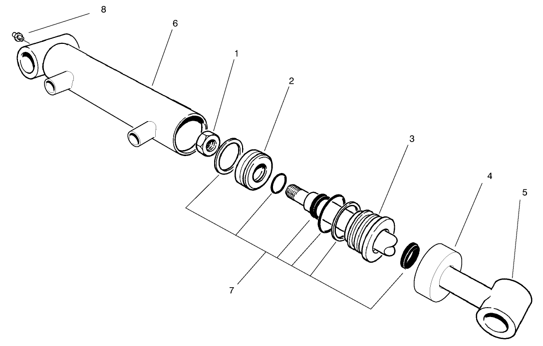 Hydraulic Cylinder No. 93-9310