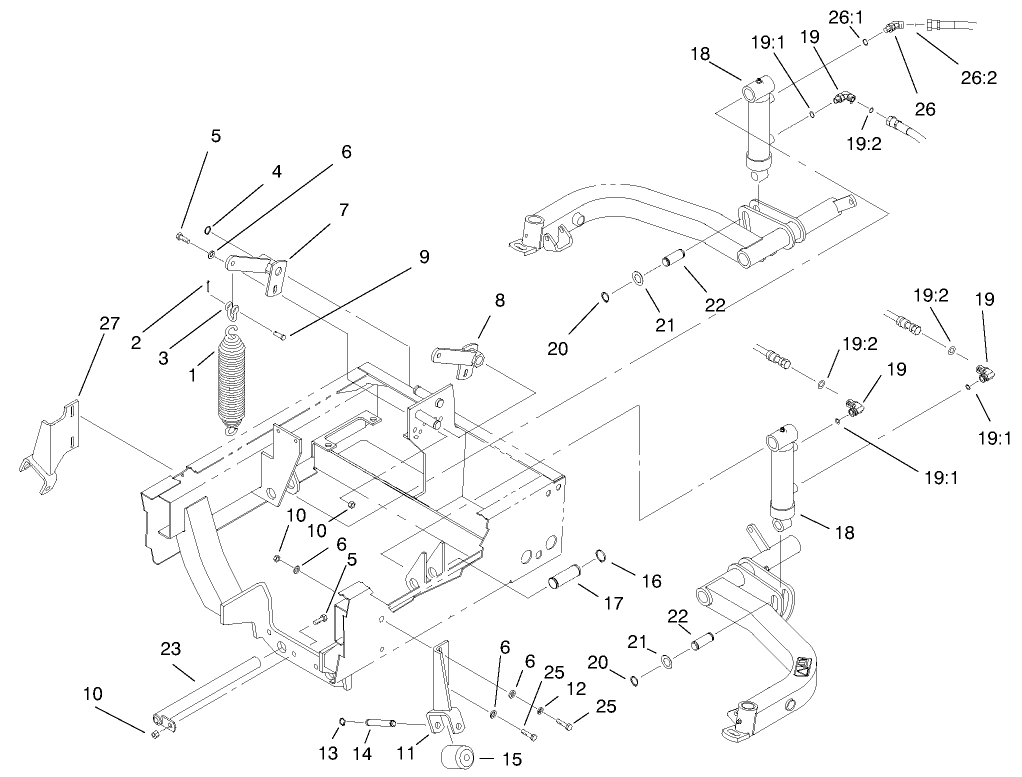 Rear Lift Circuit Assembly