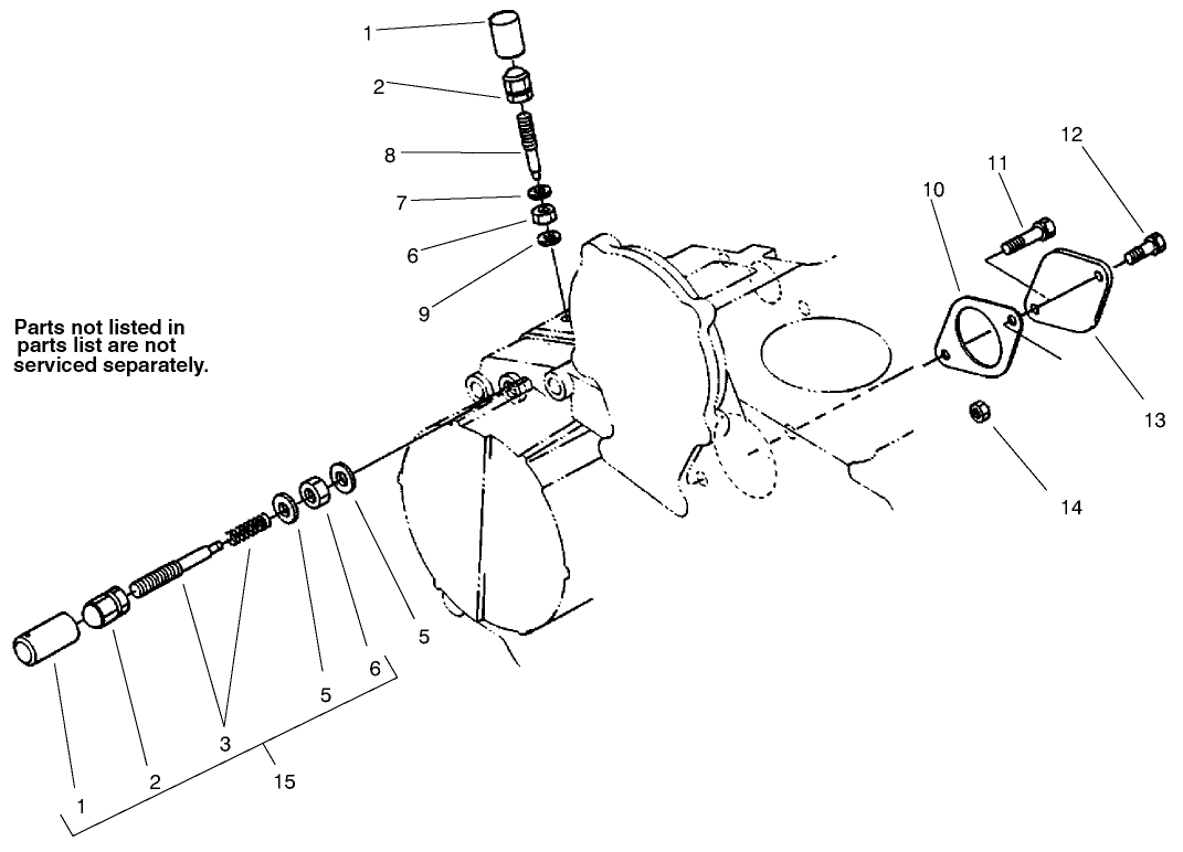 Engine Stop Lever Assembly