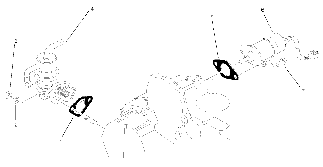 Stop Solenoid And Fuel Pump Assembly