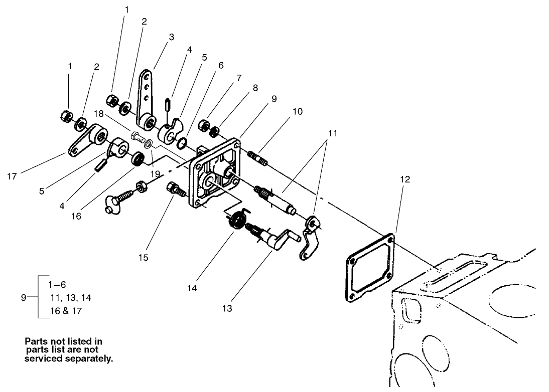 Speed Control Plate Assembly
