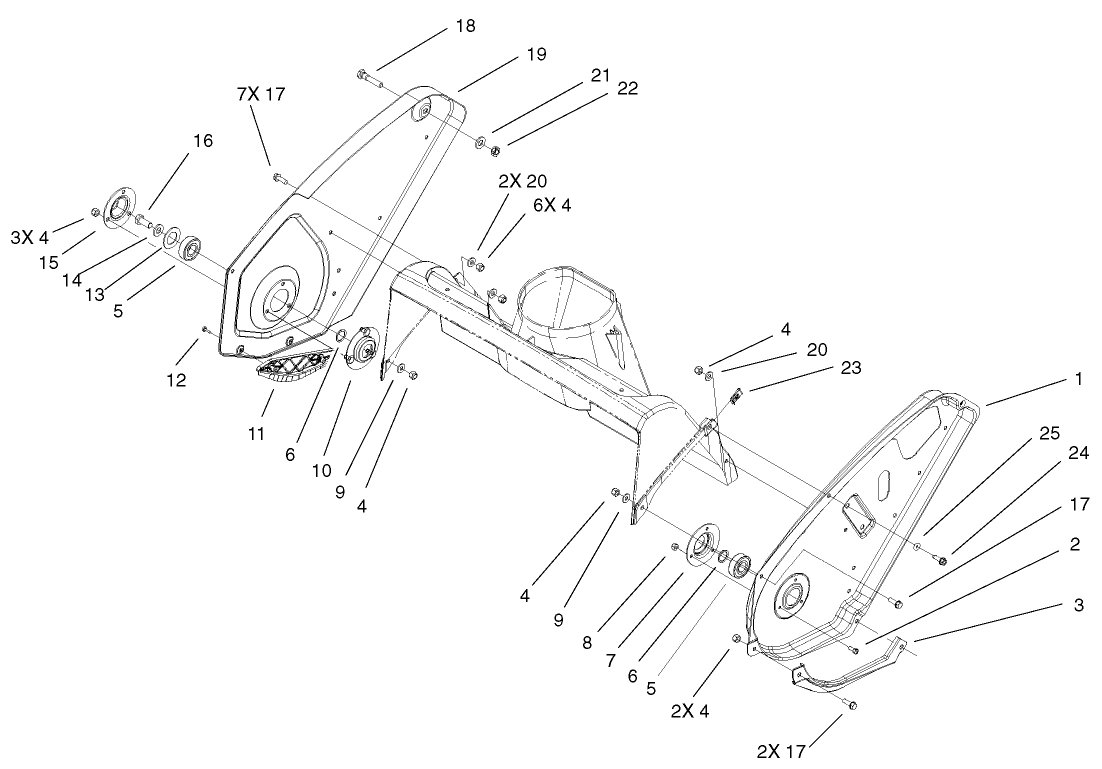 Upper Housing and Side Plate Assembly
