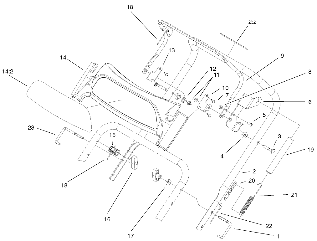Upper Handle Assembly