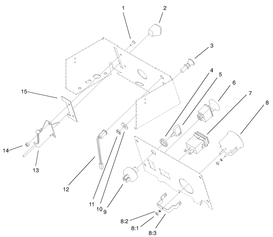 Gauge, Warning Light And Control Assembly