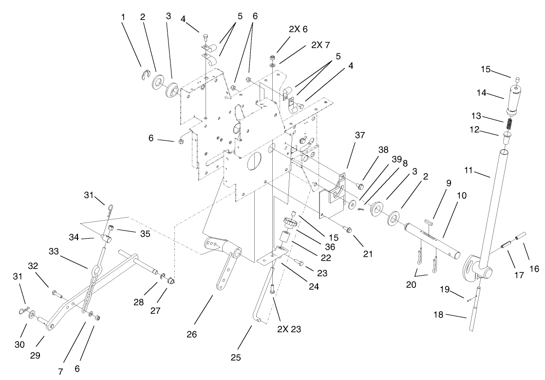 Manual Lift Assembly