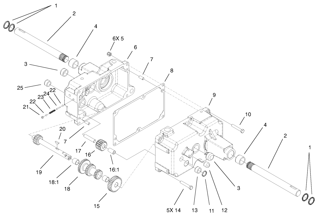 Transmission Case Assembly