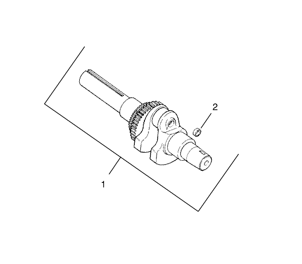 Crankshaft Assembly Kohler Model Ch15s-44533