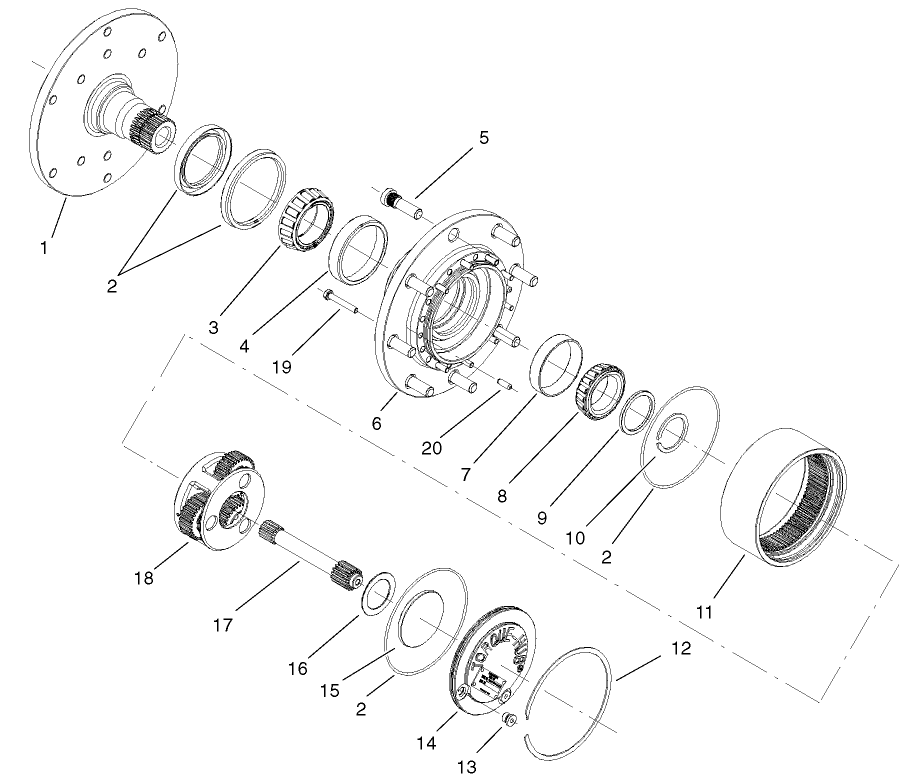 Planetary Assembly No. 104-0722-03