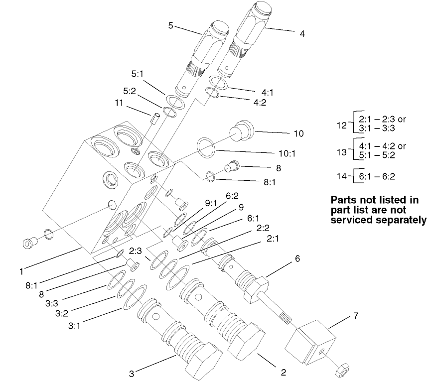 Pto Manifold Assembly No. 100-3055