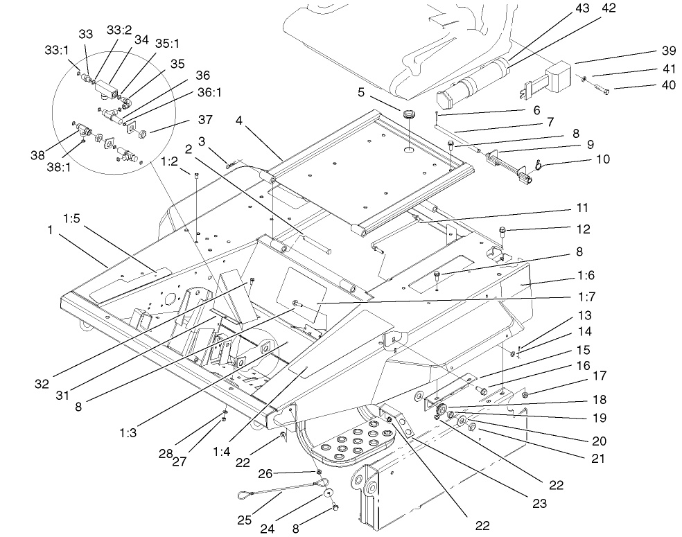Platform And Seat Base Assembly