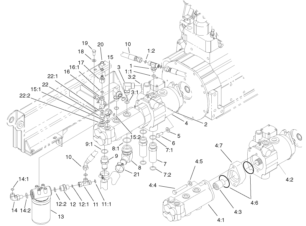 Pump Installation And Filter Assembly