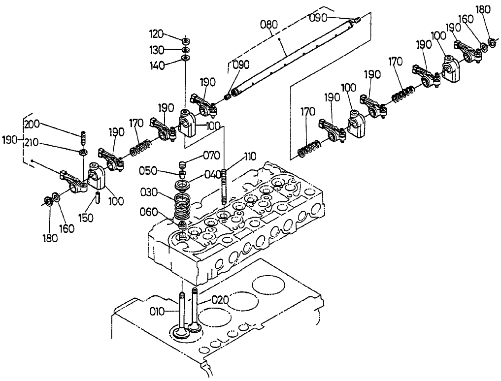 Valve And Rocker Arm Assembly