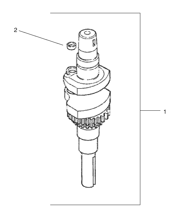 Crankshaft Assembly  Kohler CV 490-27503