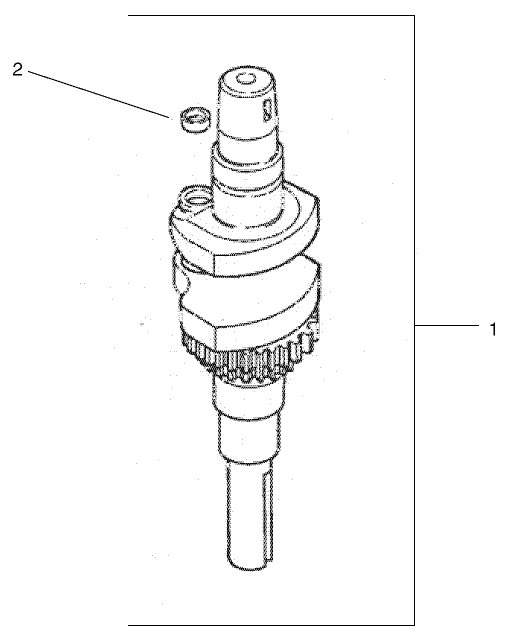 Crankshaft Assembly  Kohler CV 490-27503