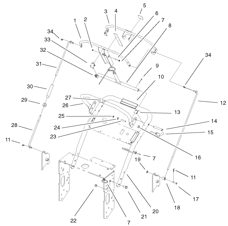 Upper Handle Assembly