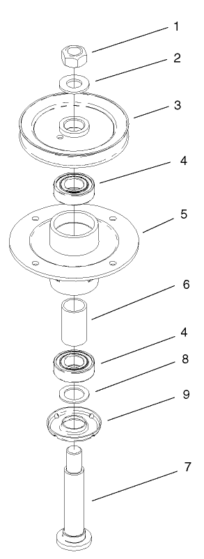 Spindle Assembly No. 104-6316