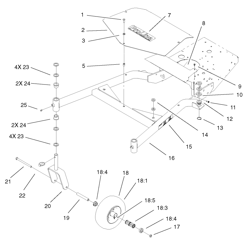 Carrier Frame Assembly