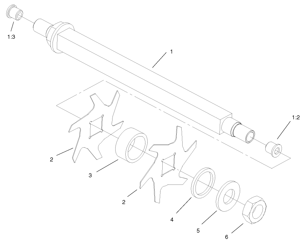 Shaft and Blade Assembly