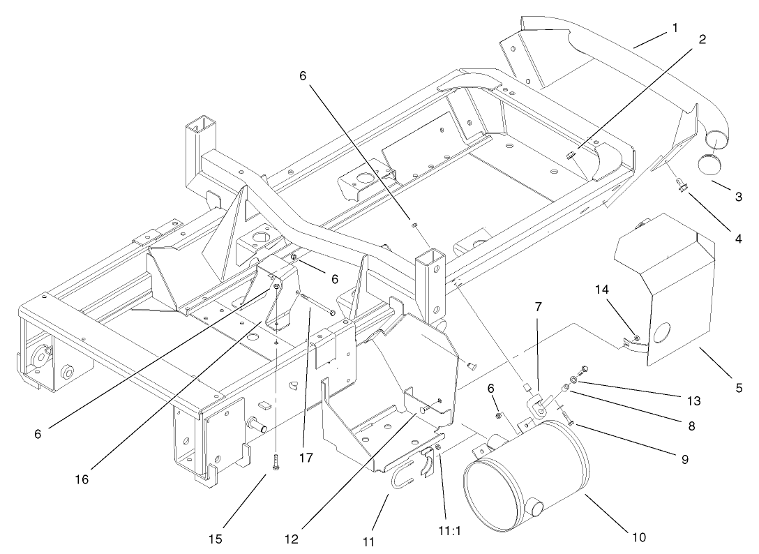 Muffler and Bumber Assembly