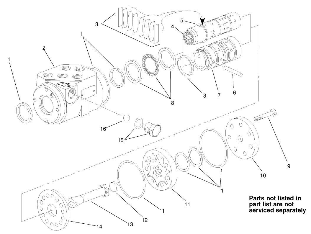 Steering Control Valve Assembly No. 93-5165