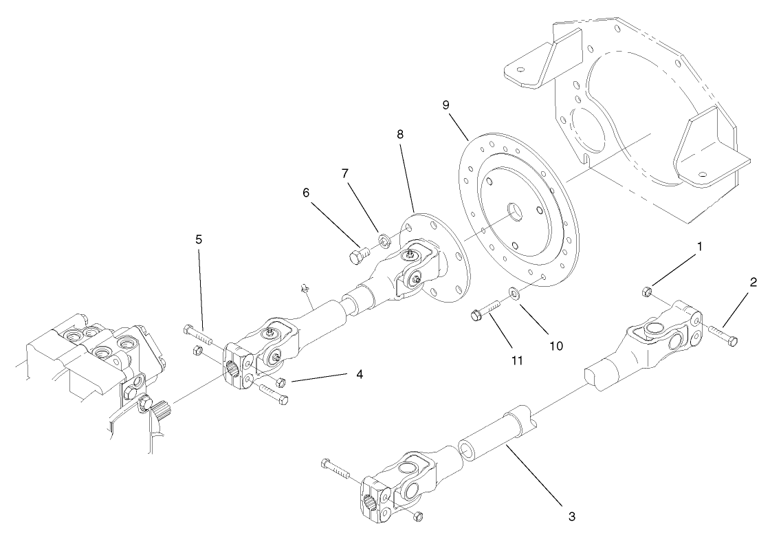 Drive Shaft and Adapter Assembly