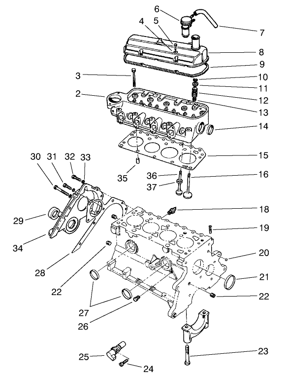 Cylinder Head And Valve Assembly