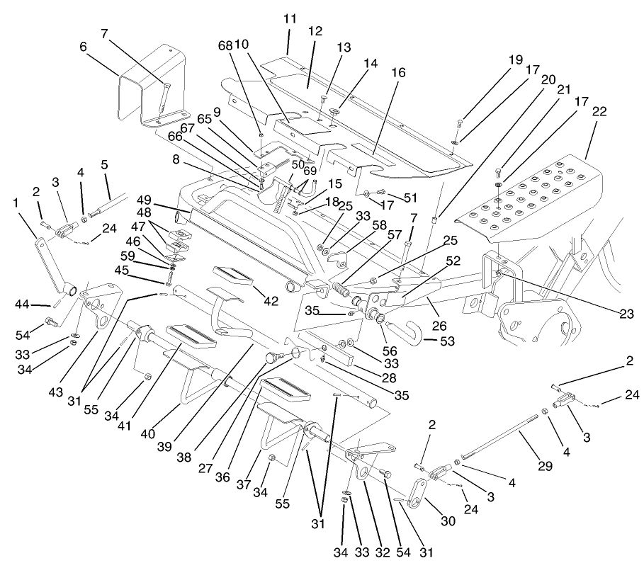 Control Pedal Assembly