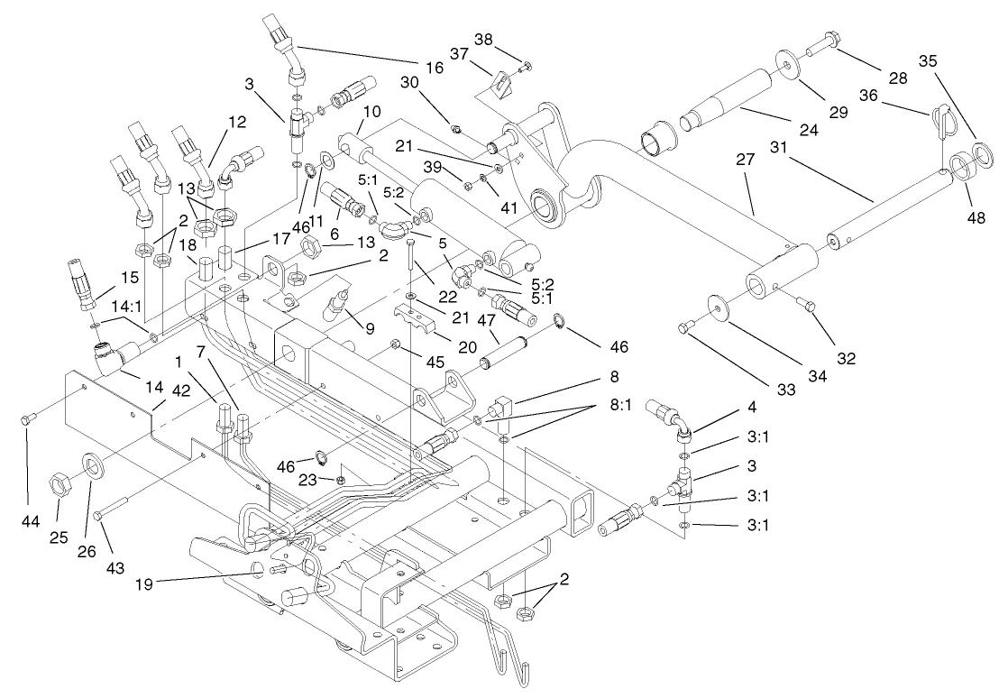 Rear Lift Arm Assembly