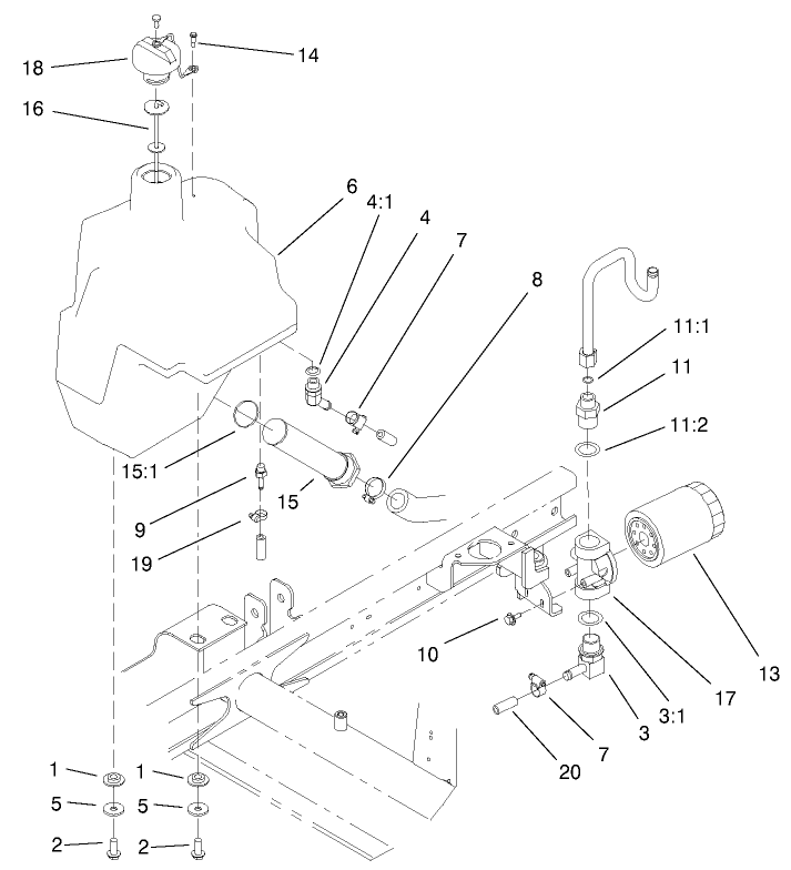 Hydraulic Tank Assembly