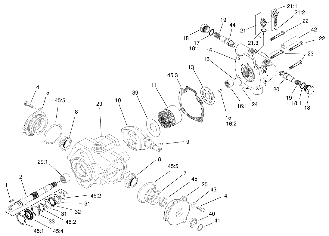 Piston Pump Assembly No. 104-4832