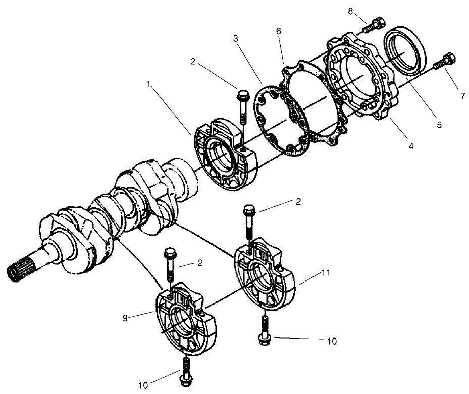 Main Bearing Case Assembly