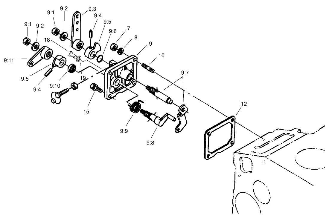 Speed Control Plate Assembly