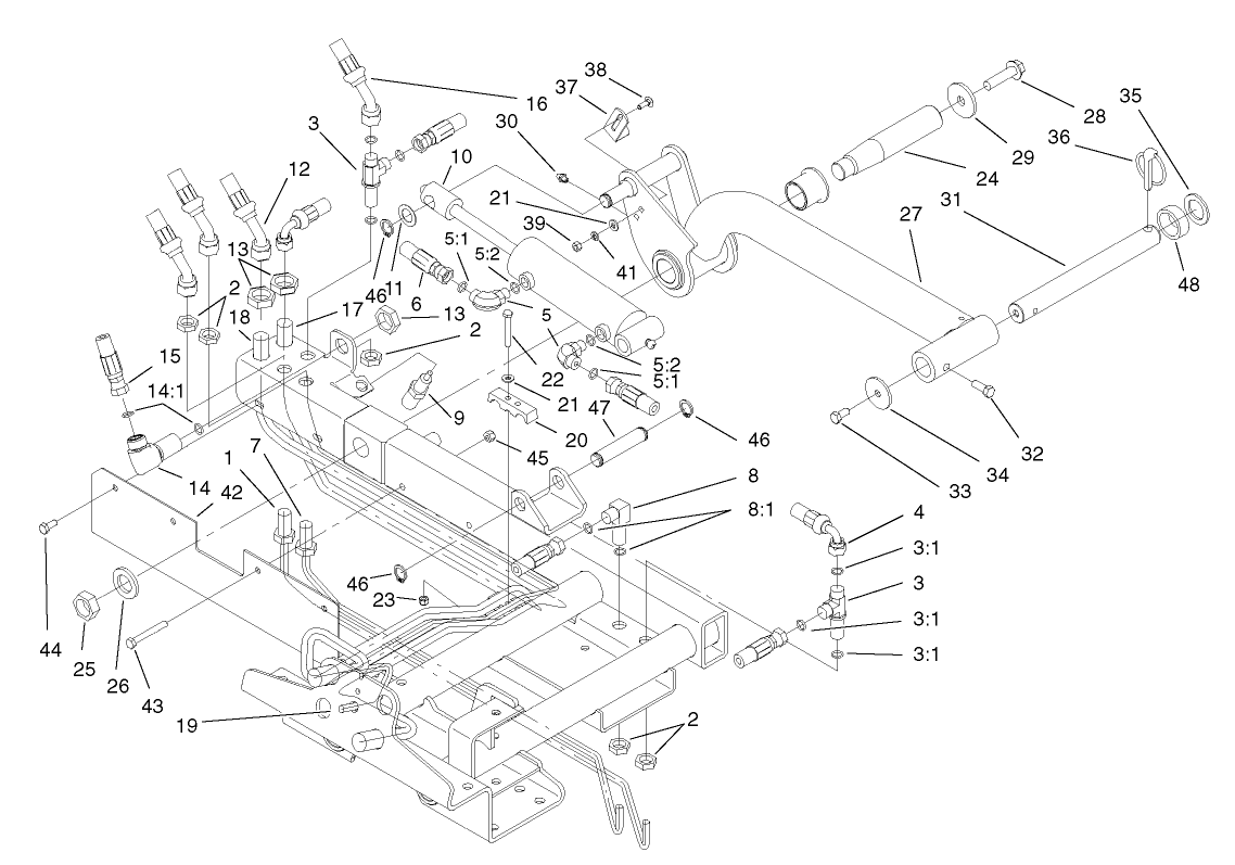 Rear Lift Arm Assembly