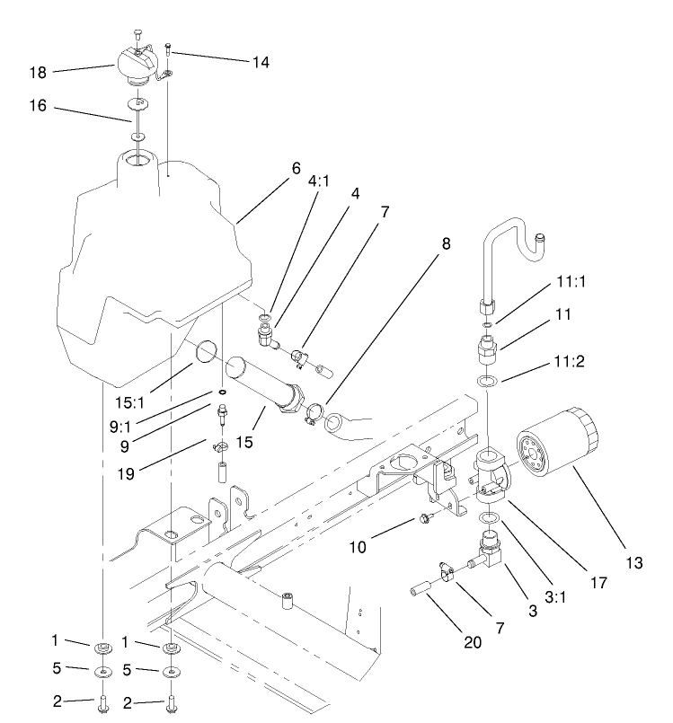 Hydraulic Tank Assembly
