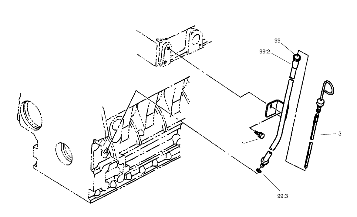 Dipstick and Guide Assembly