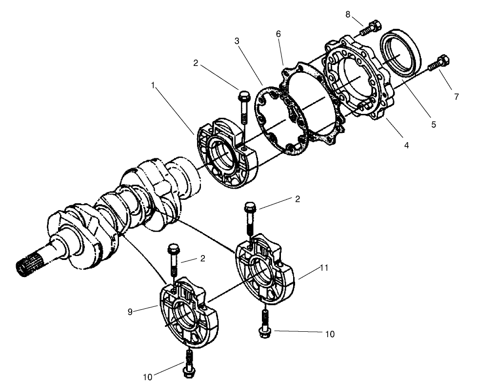 Main Bearing Case Assembly