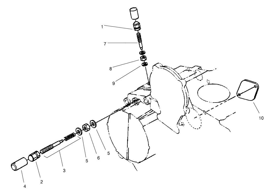 Engine Stop Lever Assembly