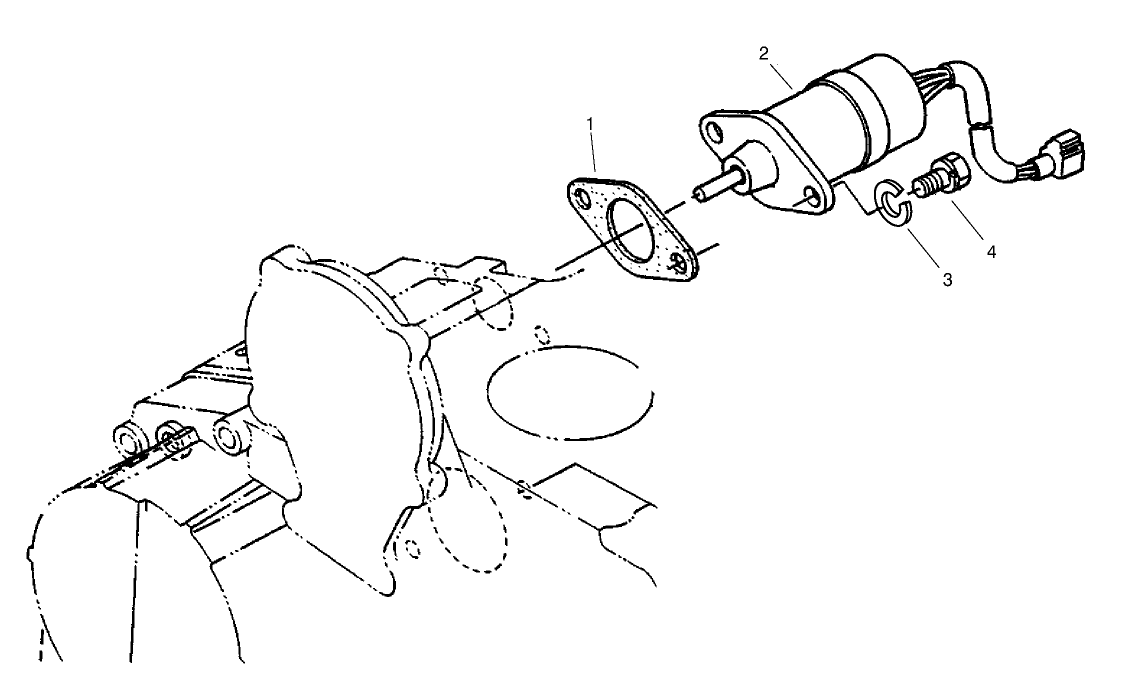 Stop Solenoid and Fuel Pump Assembly