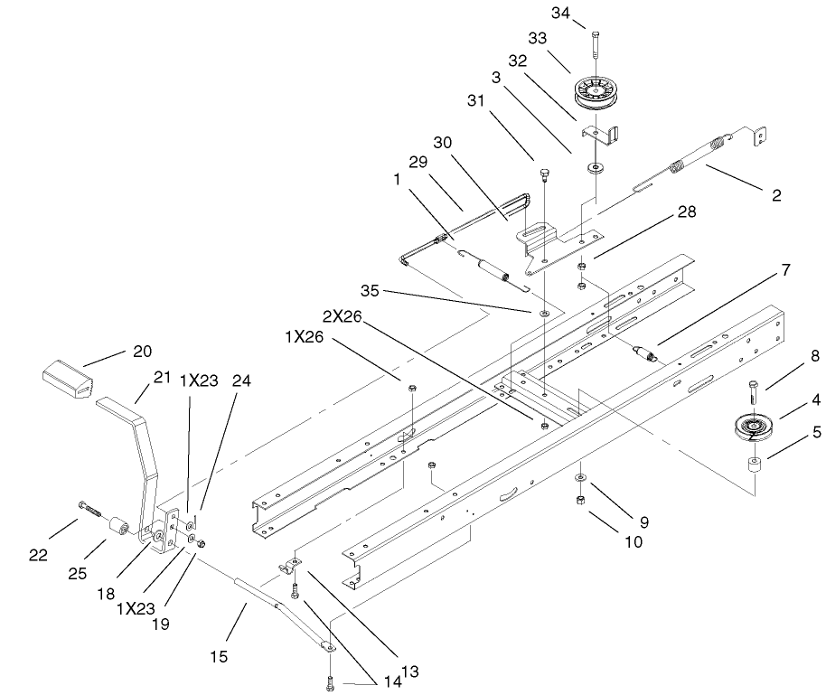 Traction Brake Assembly