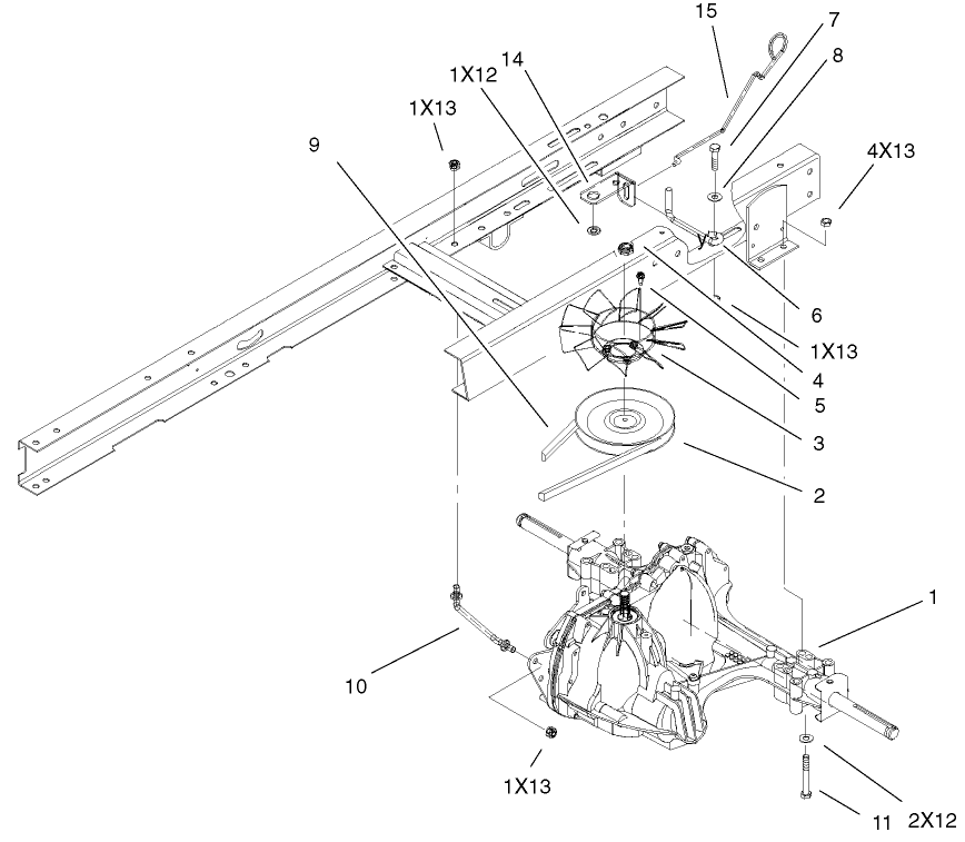 Hydro Transaxle Assembly