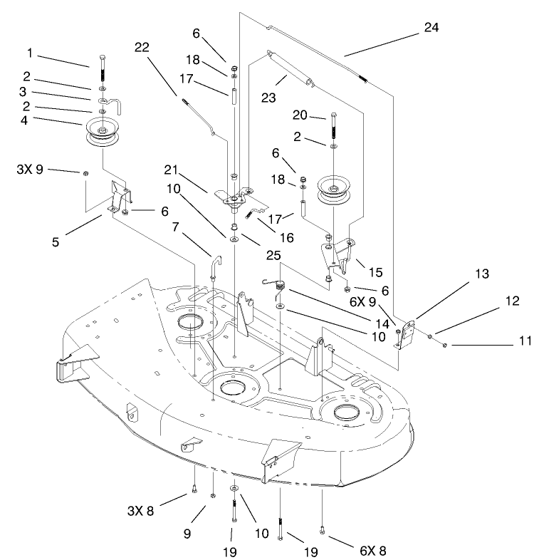 Idler And Brake Assembly