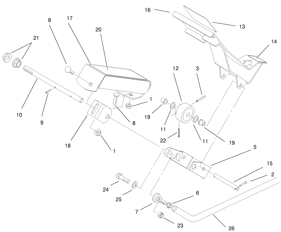 Traction Pedal Assembly