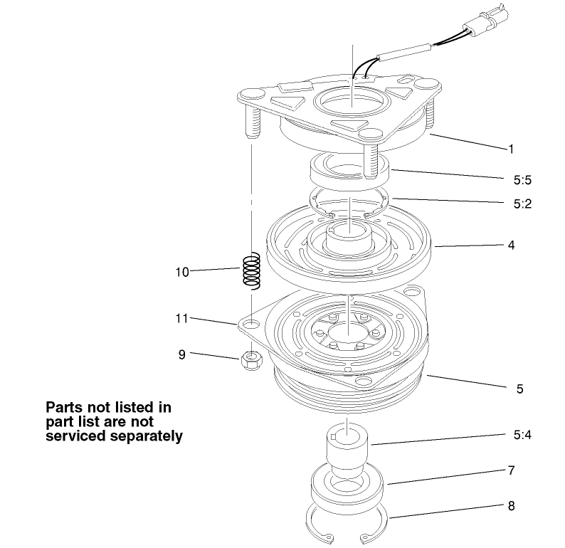 Electric Clutch/brake Assembly No. 100-6565