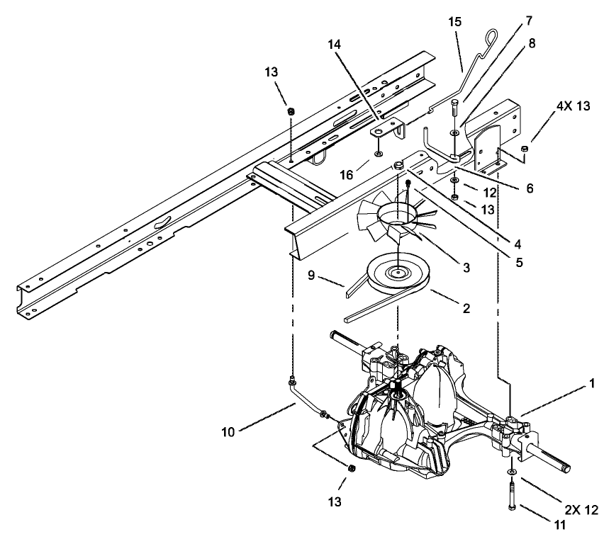 Hydro Transaxle Assembly