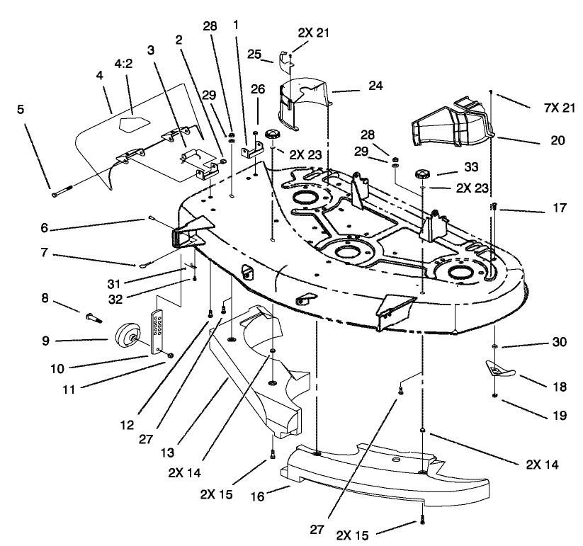 Chute and Recycler Assembly